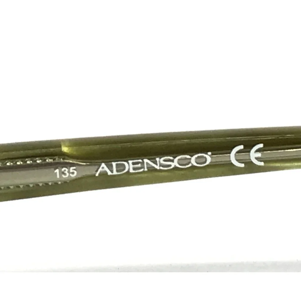 Adensco Eyeglasses Frames DENISE FJ4 Pale Gold Brown Tortoise Green 52-17-135